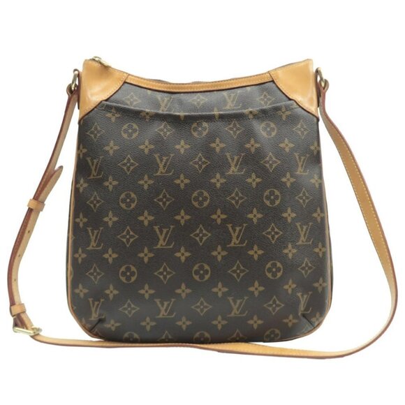 100% Authentic Louis Vuitton Odeon Brown Monogram Canvas Shoulder Bag - Picture 2 of 12